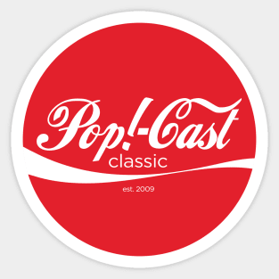 Enjoy PoP!-Cast Classic Sticker